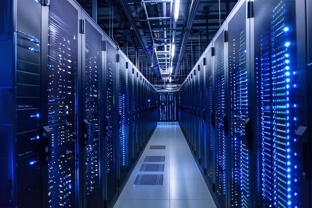 Website hosting server room
